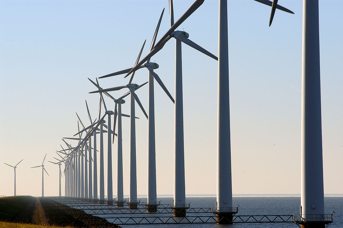 Windturbines, Netherlands