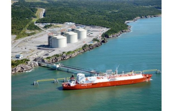 Before B.C. builds an export-oriented liquid natural gas industry with facilities similar to this Canaport LNG terminal near Saint John, N.B., steps need to be taken to deal with royalties paid by vertically integrated companies. Source: Vancouver Sun