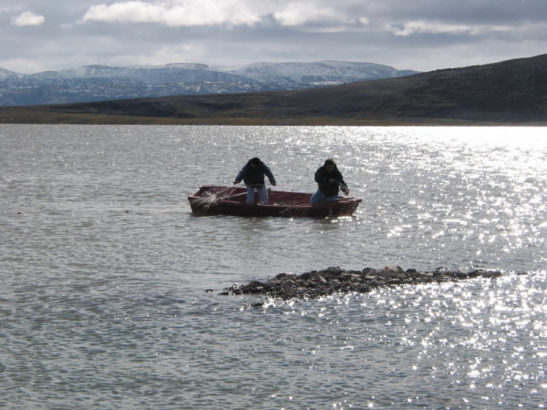 Fishermen, Arctic Bay, Nunavut, Canada