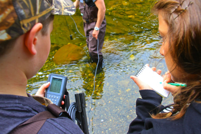Cura H2O 2014, Loblaw Water Fund Grant Recipient – Volunteers taking water quality samples