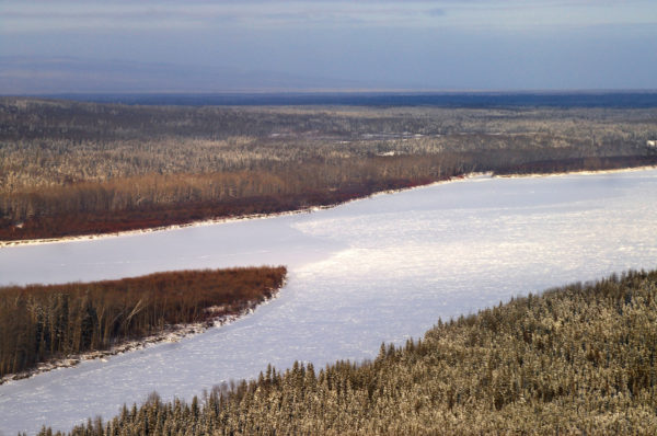 The Athabasca River is one of North America’s longest rivers, stretching 1,538 kilometres from the Columbia Icefield to the Alberta/Saskatchewan border. © Dave Burkhart / WWF-Canada