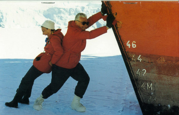 Sonja and Thomas Bata in Antarctica 1978