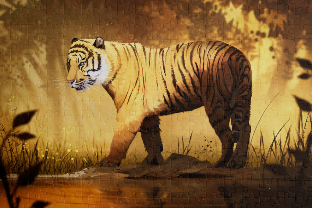 Sumatran tiger puzzle
